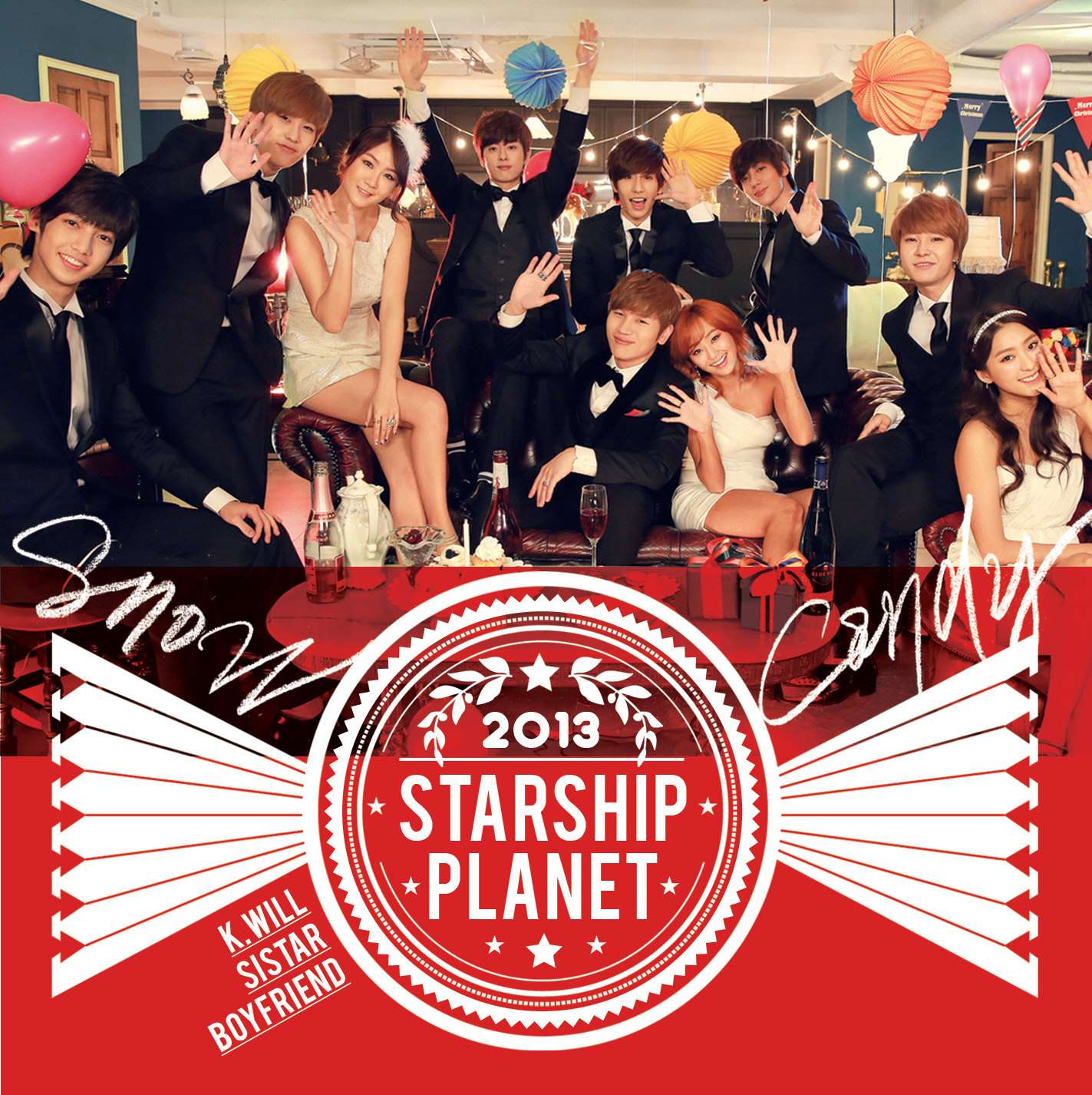 [Single] K.Will & Sistar & Boyfriend - Starship Planet 2013